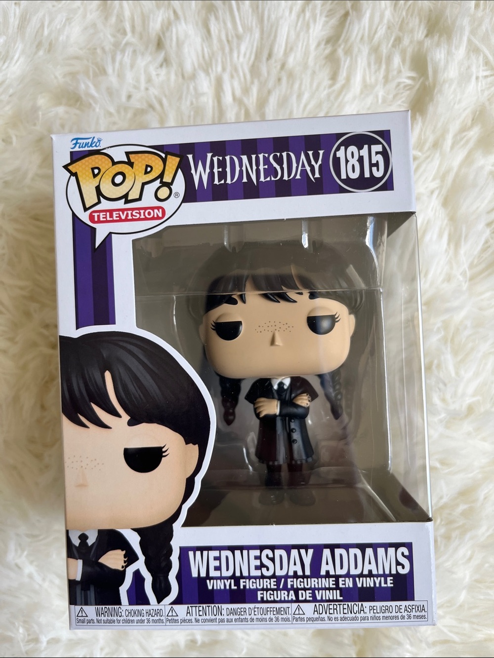 Funko POP! Television Wednesday Addams Vinyl Figure - Black New in box
